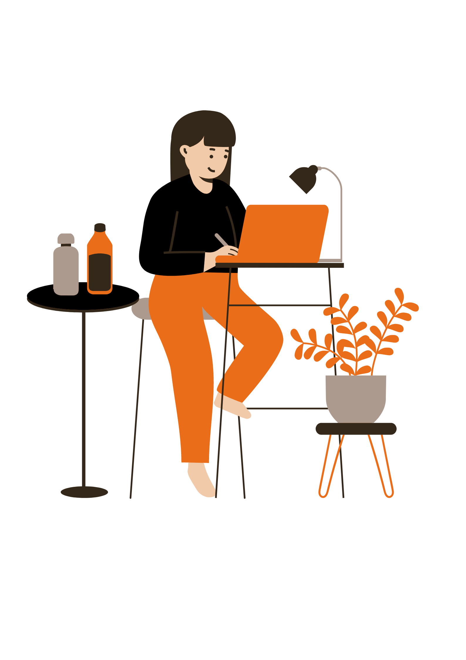 Online werken pictogram Online werken pictogram